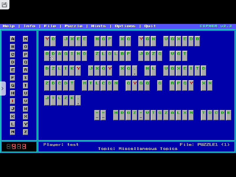 Cipher